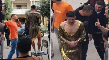 واقعة قميص النوم.. أمن المنيا يضبط المتورطين في إهانة شاب وتصويره ببدلة رقص